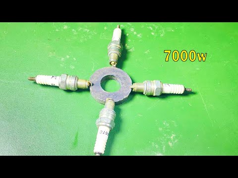 New Free Energy Using By Magnet 100% Ideas Creative Energy 7000W