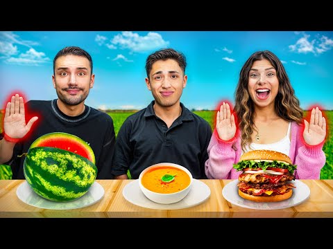 TEK EL, ÇİFT EL, ELSİZ YEMEK YARIŞMASI !? w/@hasanmucci