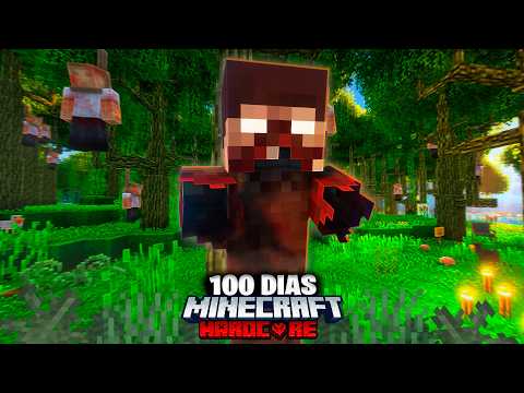 SOBREVIVI 100 DIAS EM UM APOCALIPSE ZUMBI NO MINECRAFT