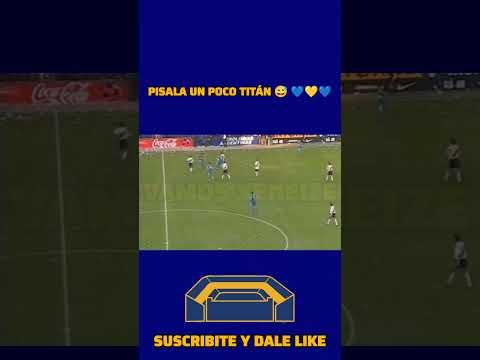 PISALA UN POCO TITÁN 💙💛💙 #boca #bocajuniors #futbol #siempreboca #bocaespueblo #aguanteboca