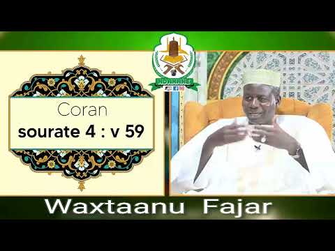 Wakhtanou Fadjar du Jeudi 09 Janvier 2025 par Oustaz Hady Niass