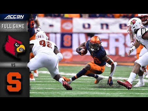 Louisville vs. Syracuse Full Game | 2018 ACC Football
