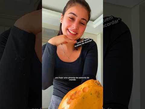 PIMENTA DE SEMENTE DE MAMÃO??