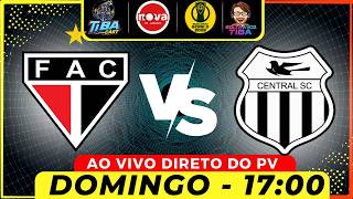 🚨 FERROVIÁRIO X CENTRAL AO VIVO DIRETO DO PRESIDENTE VARGAS! 🚨