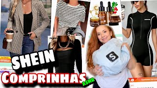 Comprinhas SHEIN | Blazer | Conjunto | Make | Skin Care | ASMR Unbox