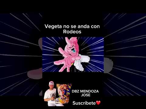 Vegeta no se anda con rodeos #vegeta #majinbuu #goku #parati #drangonballz