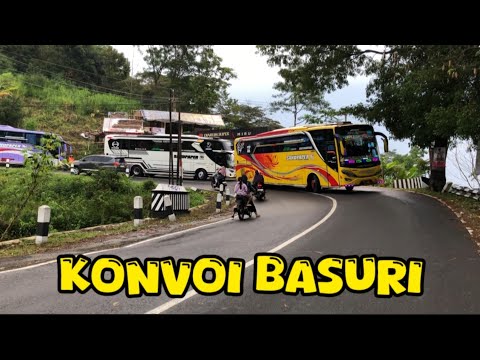 Konvoi Basuri Corong Atas Bus SANDPAPER