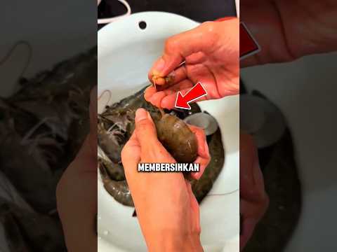 Belajar Teknik Bersihkan Udang Seperti Profesional #halunik