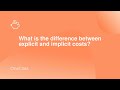 Economic Costs and Opportunity Costs