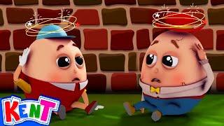 Humpty Dumpty Sat On A Wall | Nursery Rhymes and Kids Songs | Kent The Elephant