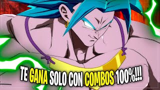 Solo quiere GANAR haciendo 100% COMBOS!! DRAGON BALL FIGHTERZ