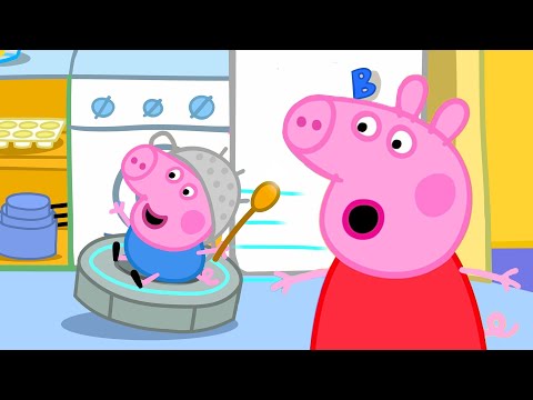 O robô de limpeza! 🧹 Contos da Peppa Pig 🐽 Peppa Pig Português Brasil