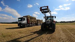 FarmVlog #162 - fertig mit dem Heu | Ballen laden mit dem Steyr 6175 Impuls Cvt