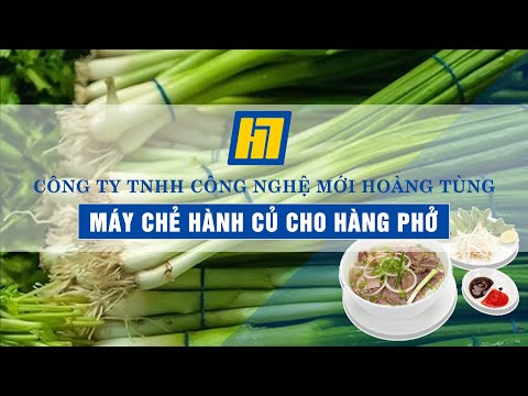 Máy Chẻ Hành Củ