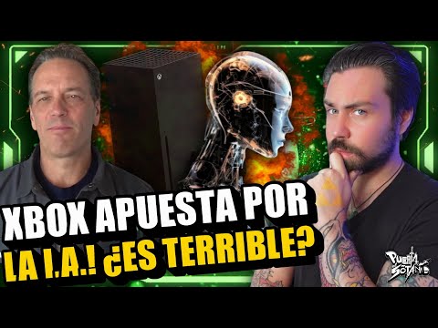 🔥XBOX apuesta por la CREACIÓN de JUEGOS con I.A GENERATIVA! Puede ser TERRIBLE! Videojuegos SIN ALMA