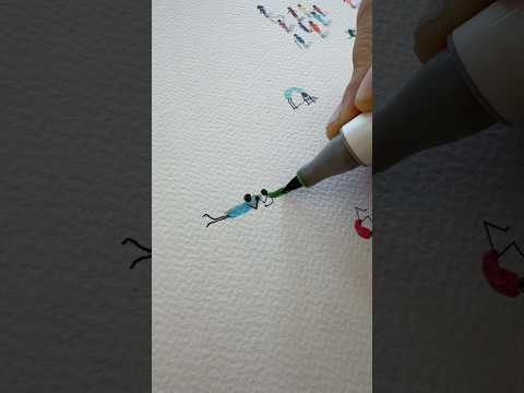 DÍA 40 pintando una personita