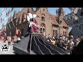 De volledige Historische optocht Heilig Bloedprocessie in Brugge op 18 Mei 2023
