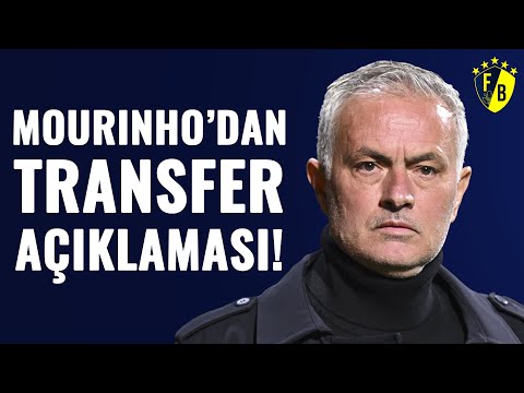 Mourinho'dan Maç Sonu Flaş Transfer Açıklaması "Daha İyisini Yapmalıyız" (Eyüpspor-Fenerbahçe)