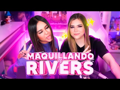 MAQUILLANDO a @Rivers_gg (PELOWERO) 👱♀️ | AMABLITZ