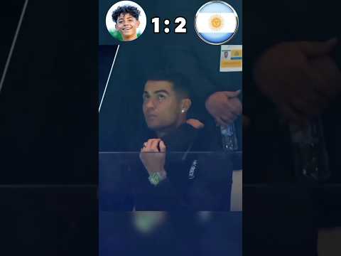 Argentina 🇦🇷vs Ronaldo jr 🇵🇹 - fifa world cup imaginary final #football #shorts