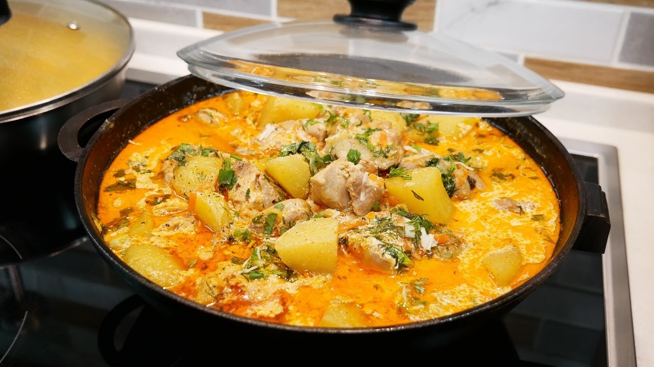 Мясо с картошкой в сметане - изменила рецепт и получилось объедение