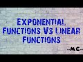 Differentiating Exponential and Linear Functions