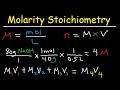 Molarity and Dilution Problem Solving