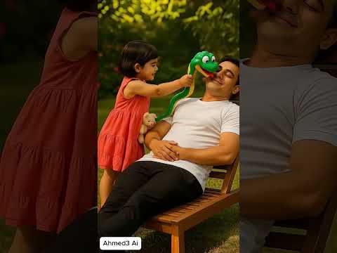 انا هحط سحليه علي جدو وتعبان على تيتا 😲😱 #viral