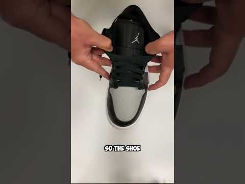 How to Lace Jordan 1 Lows✅