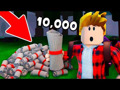 Я Собрал 10.000 БАНДАЖЕЙ в 99 Nights in the Forest в Роблокс