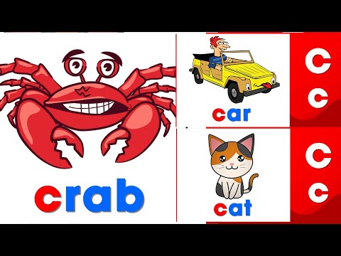 Toddler Learning Video, letter c - Alphabet for kids | ABC Kids