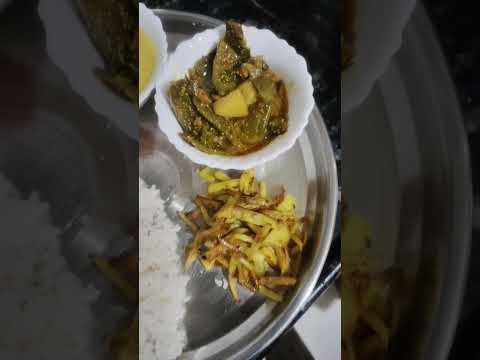 #bihari lunch thali ๐#viralvideos