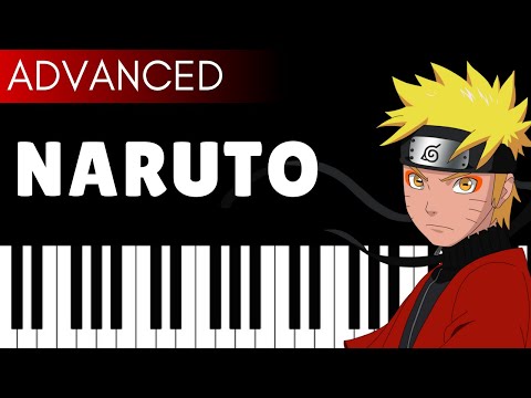 Blue Bird Theme - Naruto | ADVANCED/ INSANE | Visualized Piano Tutorial