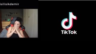 Işıl ışık TikTok videoları izliyor