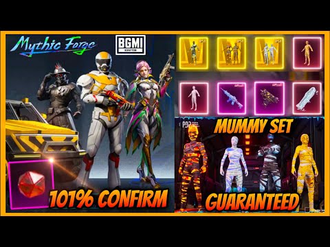 🔥Next Mythic FORGE in BGMI 3.9 Update l MUMMY SET SPIN NEW CONCEPT l 3.9 update release date in BGMI
