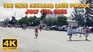 The 2026 Ashland Daze Parade (Ashland, Maine) - July 4th, 2026 Parade / 250th Anniversary Parade