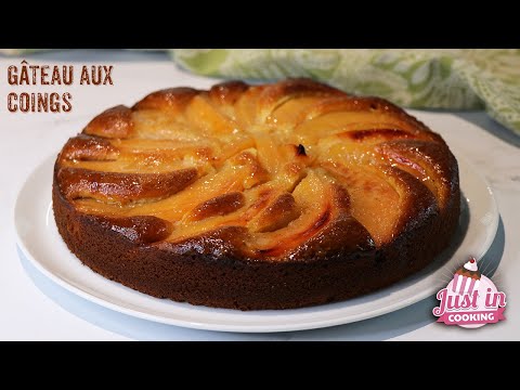 Recette de Gâteau Moelleux aux Coings et Amandes