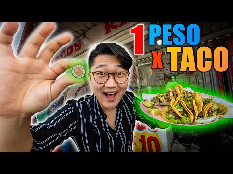 LOS TACOS MÁS BARATOS del MUNDO ¿Estarán buenos?