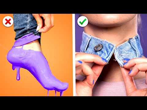 TRUQUES INACREDITÁVEIS! | IDEIAS BRILHANTES E DICAS INTELIGENTES DE BELEZA, ROUPA E MODA