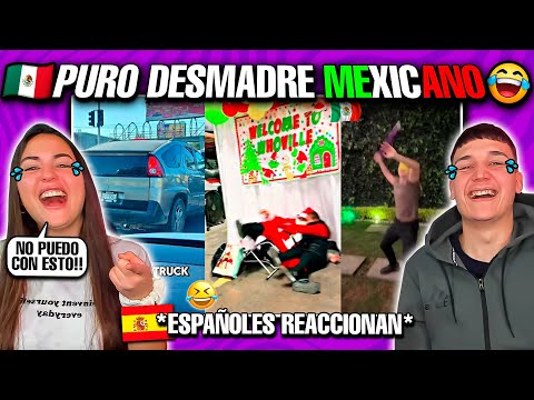 🇪🇦MIS SOBRINOS REACCIONAN a PURO DESMADRE MEXICANO😂🇲🇽  **MEMES de TIKTOK**