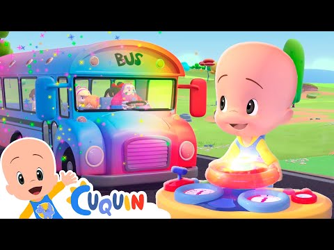 Las ruedas del bus de mil colores y más canciones infantiles de Cleo y Cuquín