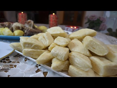 Национальная кухня АВАРСКИЙ ХИНКАЛ ВИЗИТКА ДАГЕСТАНА очень вкусно и аппетитно 🍽️ 😋