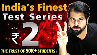 The Greatest NEET Chapter to Chapter Test Series in Just 02 Rupees