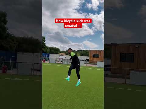 The first ever bicycle kick 😂🚲 #football #soccer #viral #shorts