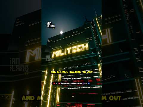 Worst Thing Cyberpunk Militech Did 🤬💢 #Cyberpunk2077 #Shorts