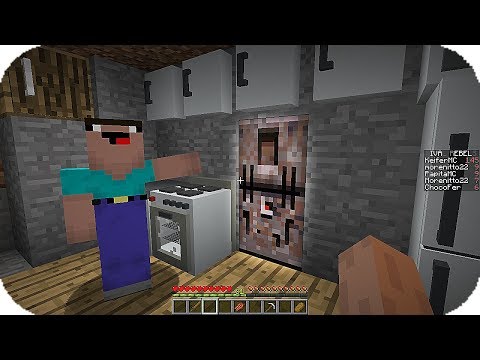 NOOB REVELA LO QUE TIENE SU MAMA DETRAS DE ESTA PUERTA SECRETA - MINECRAFT TROLL