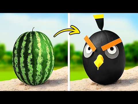 DIY Fun! Crafting an epic outdoor game with Angry Birds Friends 🐦🤩😀