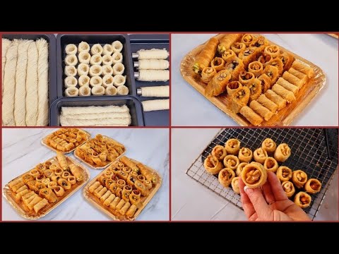 للناس اللى زعلت منى علشان نزلت وصفات العيد  عملتلكم كنافة فاخرة خمس نجوم أحلى من الجاهزة