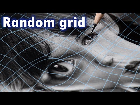 Drawing WEDNESDAY with Random grid