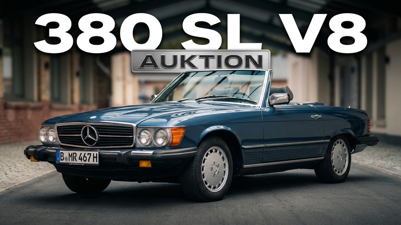 Video preview of Mercedes-Benz 380 SL (1984)